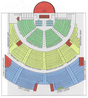 Scottish Rite Seating Chart